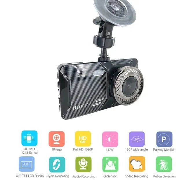 Camara Para Carro 4 Pulgadas Doble Lente