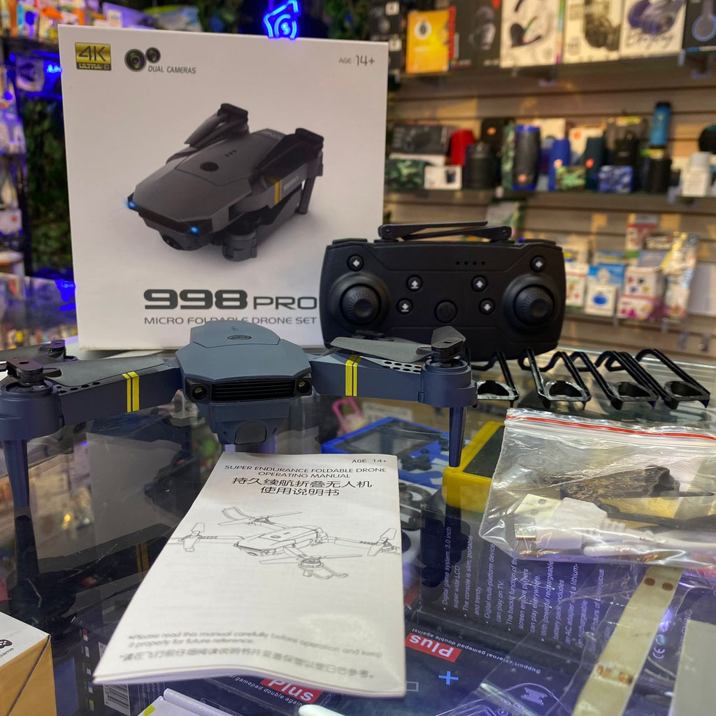 Drone Control Remoto 998 Pro 4K Ultra Hd