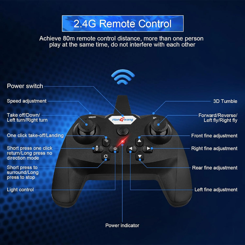 Avión Dron Control Remoto Anti Golpes