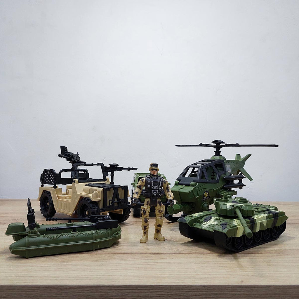 Set Militar x 6 Piezas HW-M223-1