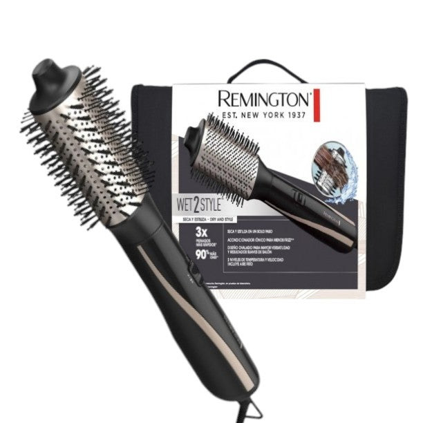 Cepillo secador WetStyle Remington Negro