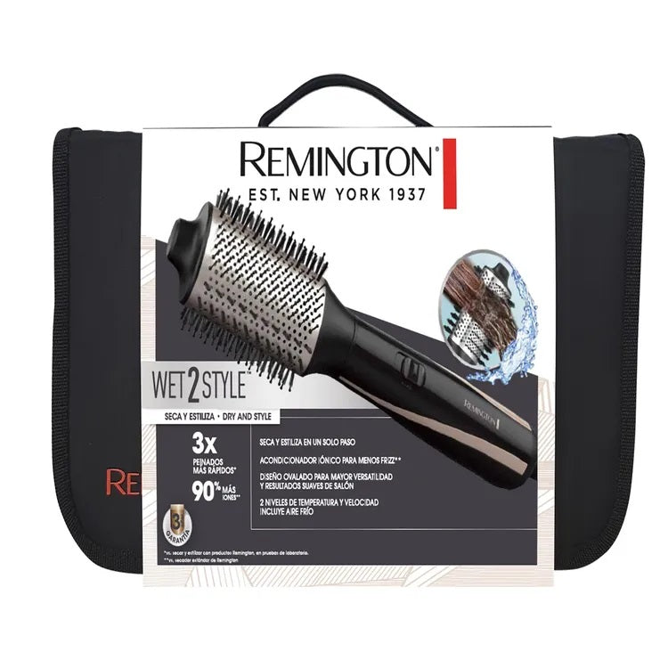 Cepillo secador WetStyle Remington Negro