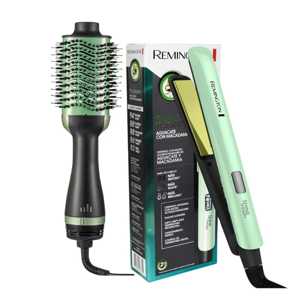 Combo Plancha + Cepillo Aguacate Zo