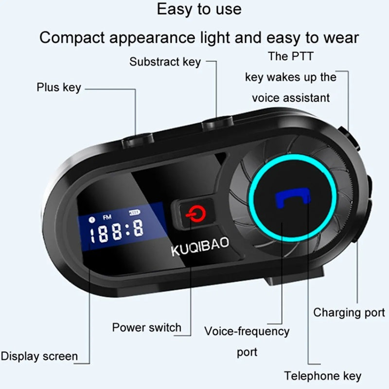 Audífono Intercomunicador Inalámbrico