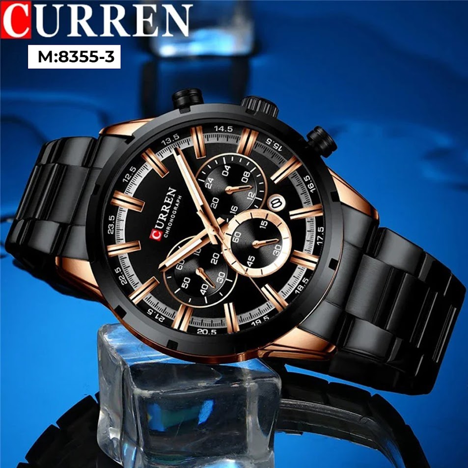 M 8355  CURREN RELOJ METÁLICO