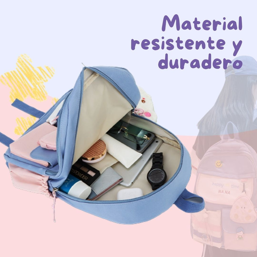 MOCHILA JAPONESA KAWAII GRANDE Y MODERNA