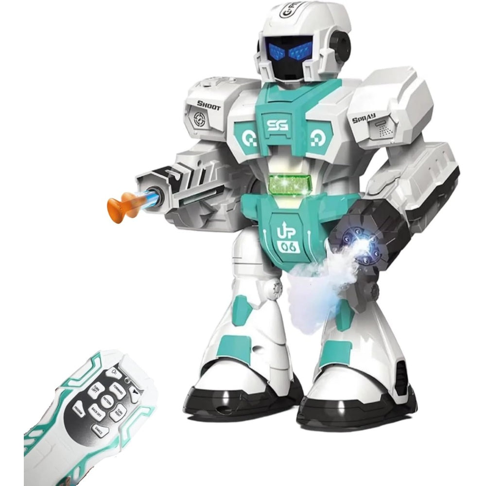 Robot de Batalla RC con Lanzador de Hidr