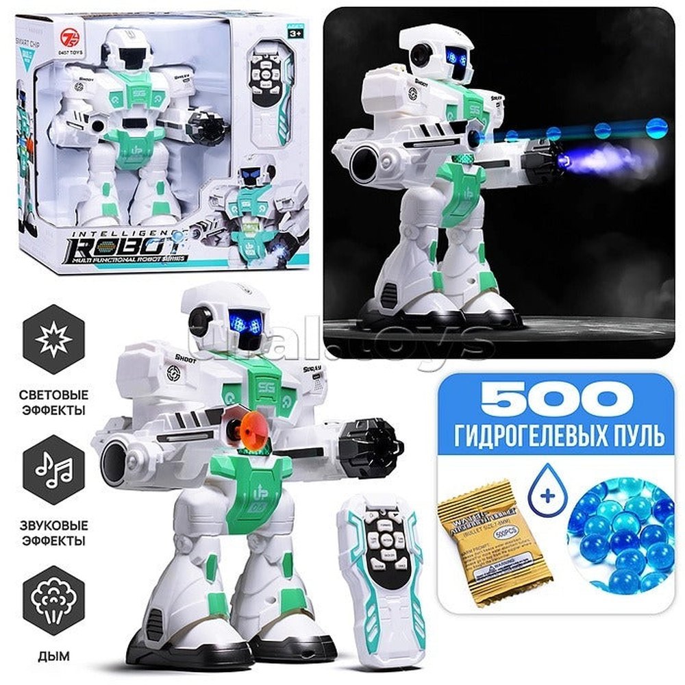 Robot de Batalla RC con Lanzador de Hidr