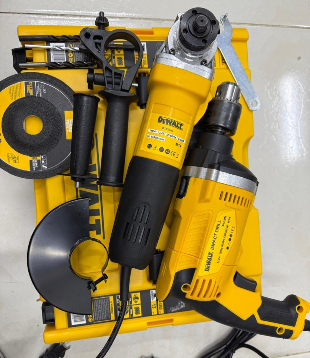 Combo Taladro y Pulidora de Estuche