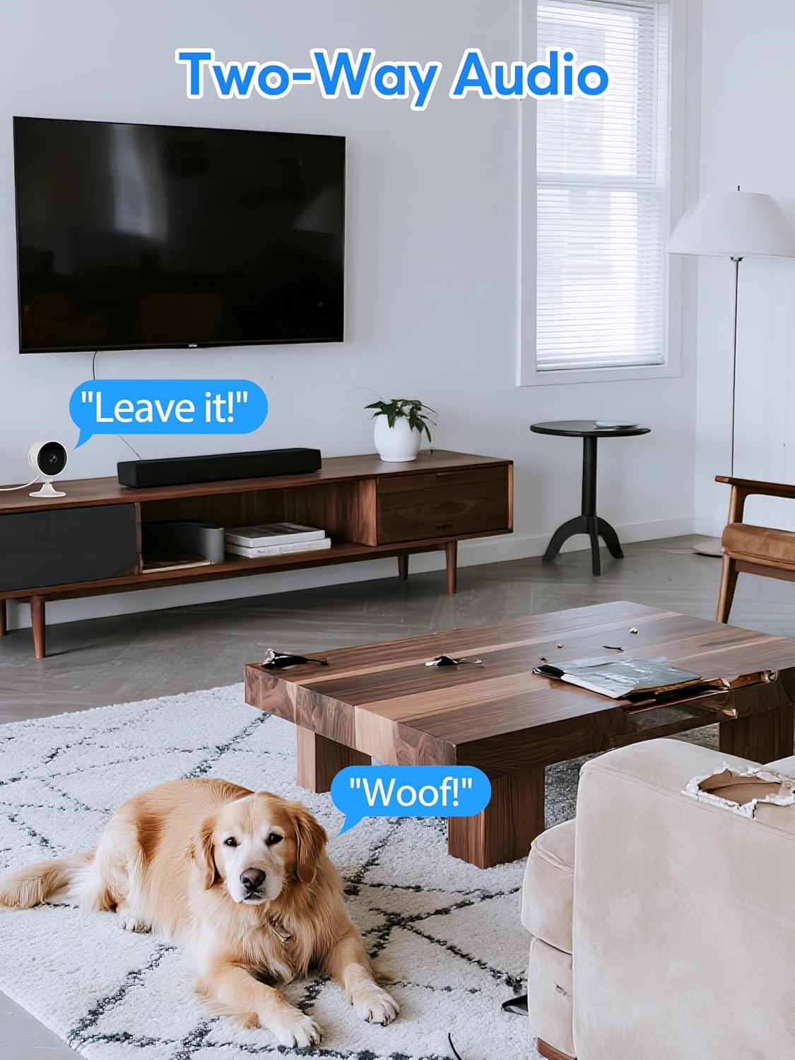 Cámara de seguridad interior 2K 3MP - Marca Elelink