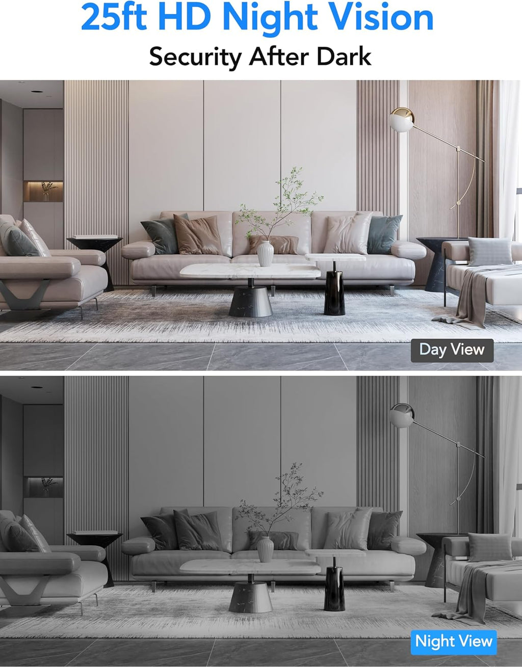 Cámara de seguridad interior 2K 3MP - Marca Elelink