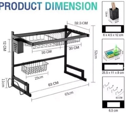 Platero Escurridor 2 Niveles