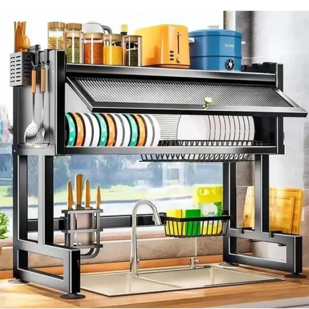 ESCURRIDOR DE LOZA CON TAPA PLATERO 65CM