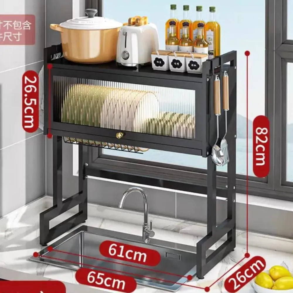 ESCURRIDOR DE LOZA CON TAPA PLATERO 65CM