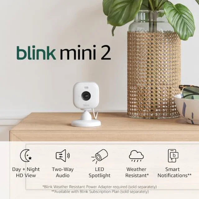 Cámara De Seguridad Blink Bcm00700u Mini 2